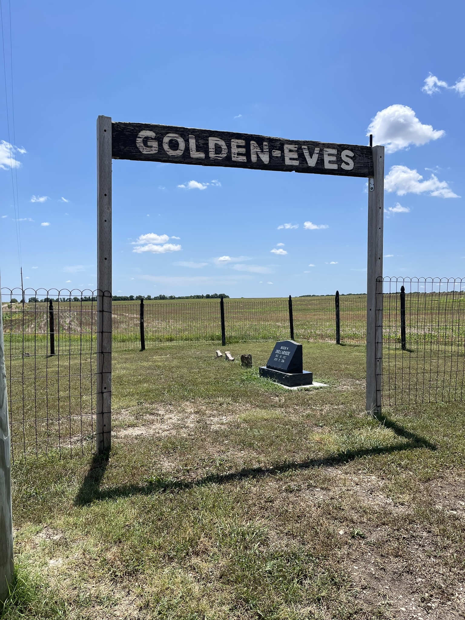 Golden-Eves Cemetery, Harvey County, Kansas