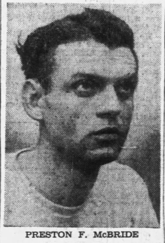 Preston McBride Hanged For Murder