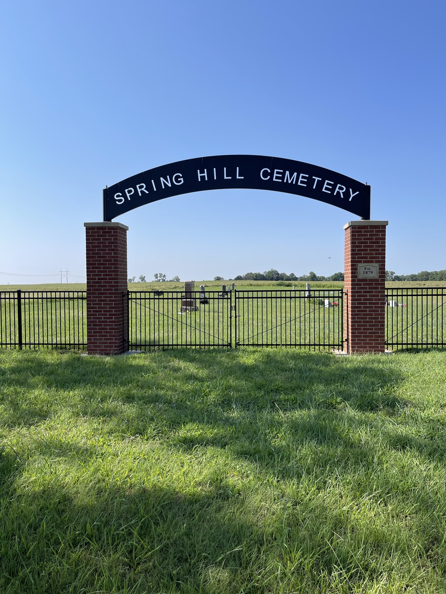 Spring Hill Cemetery, Conway Springs, KS