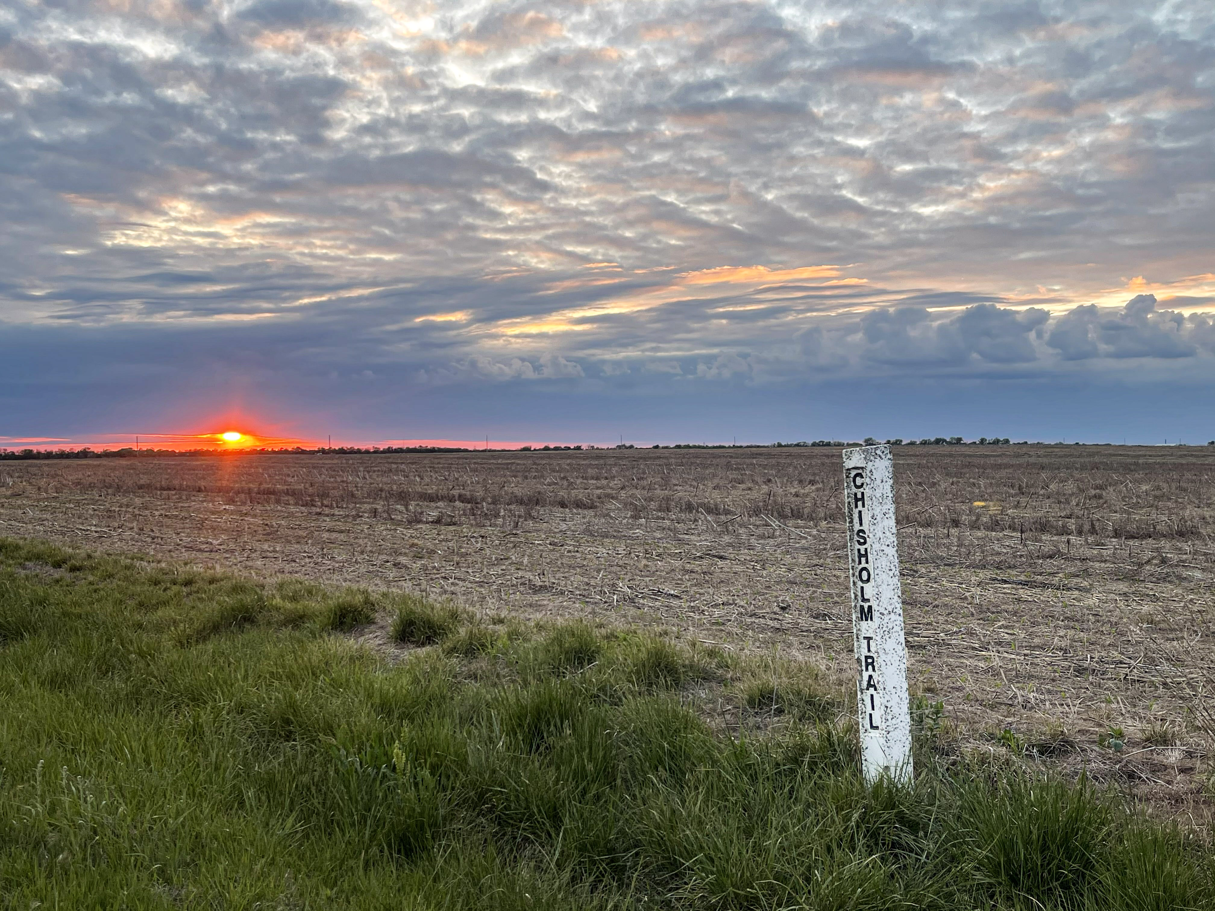 Chisholm Trail Markers in Kansas