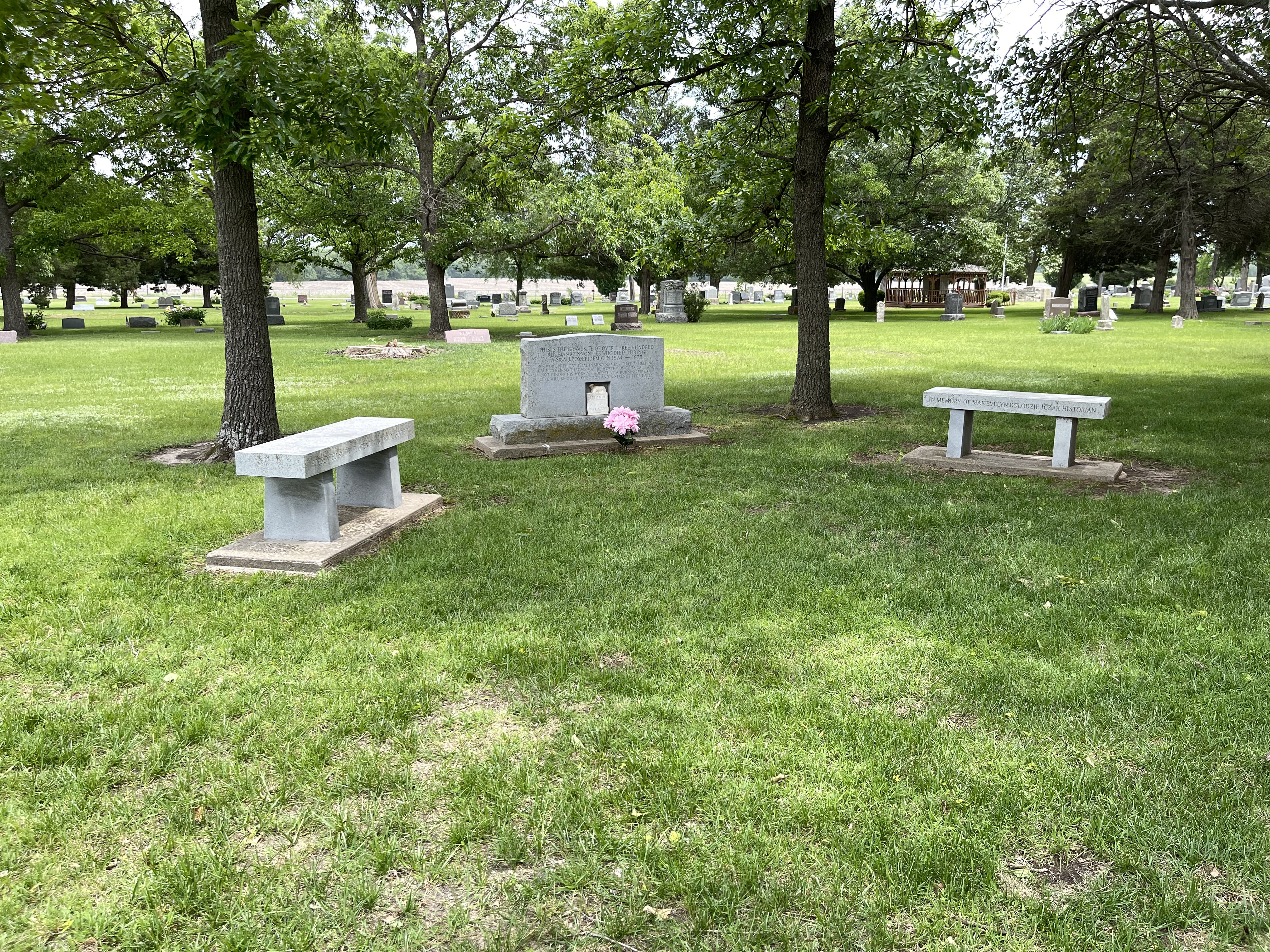 “Bogus Mennonite Monument” in Florence, Kansas